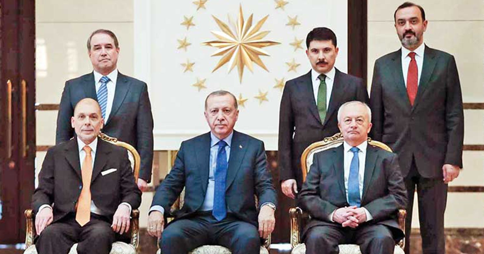 Prof. Dr. Hasan Doğan Cumhurbaşkanlığı'ndaki bir törende